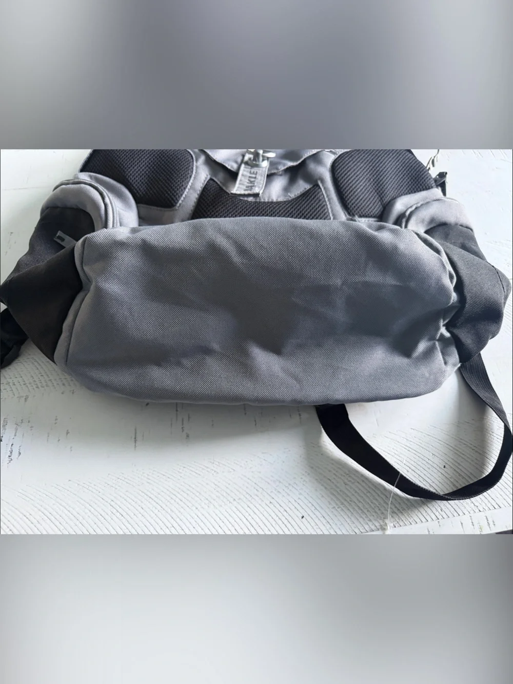 Y2K Oakley Ripcord Gray and Black Backpack